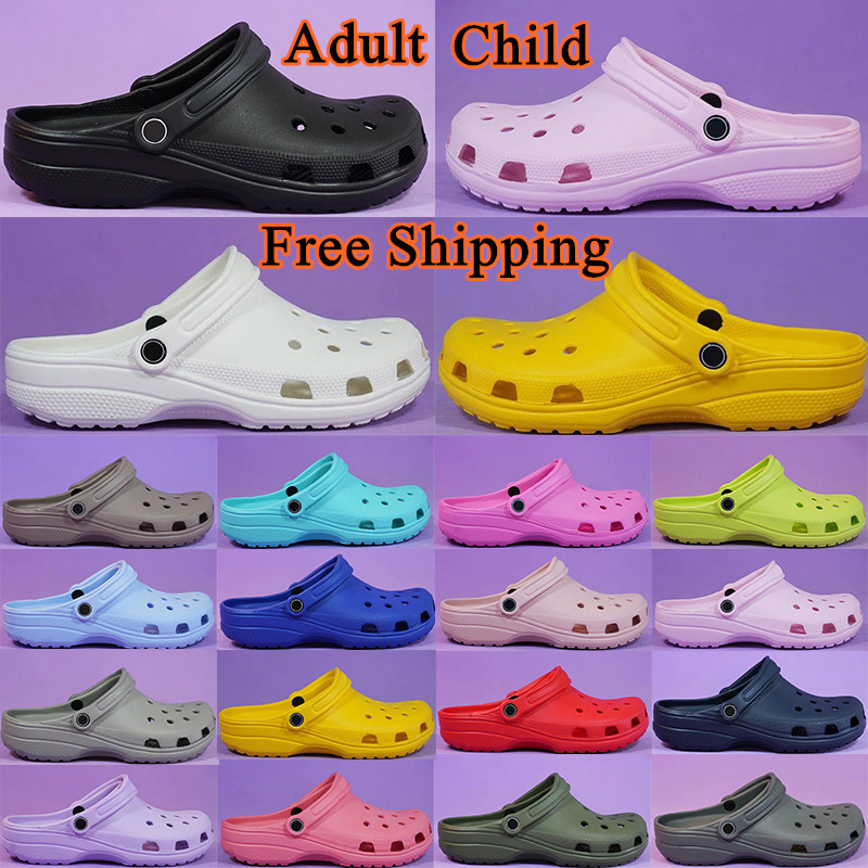 free shipping designer Sandals men women famous sandals black white bone durable clogs summer outdoor beach sandal slipper comfortable slides shoes size 36-46