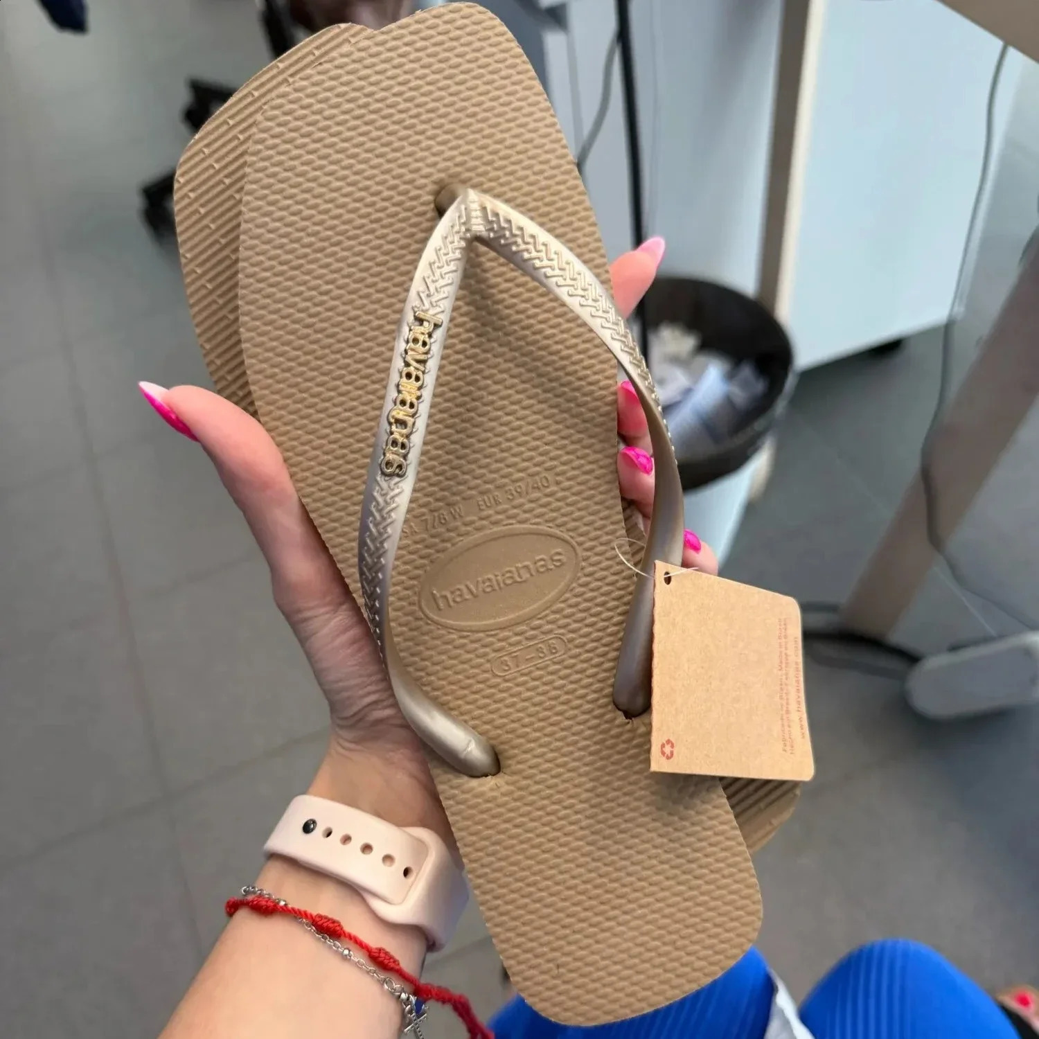2025 Summer Womens Square Toe Rubber Flip Flops Casual Outdoor Beach Sandals Size 35-42 Womens Shoes260128