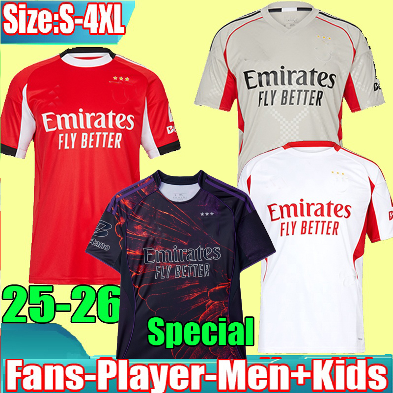 25/26 BeNfIcAS AKTURKOGLU Special Soccer Jerseys 2025 Special Edition KOKCU PAVLIDIS kids kit AMDOUNI AURSNES BARREIRO FLORENTINO BESTE football shirt