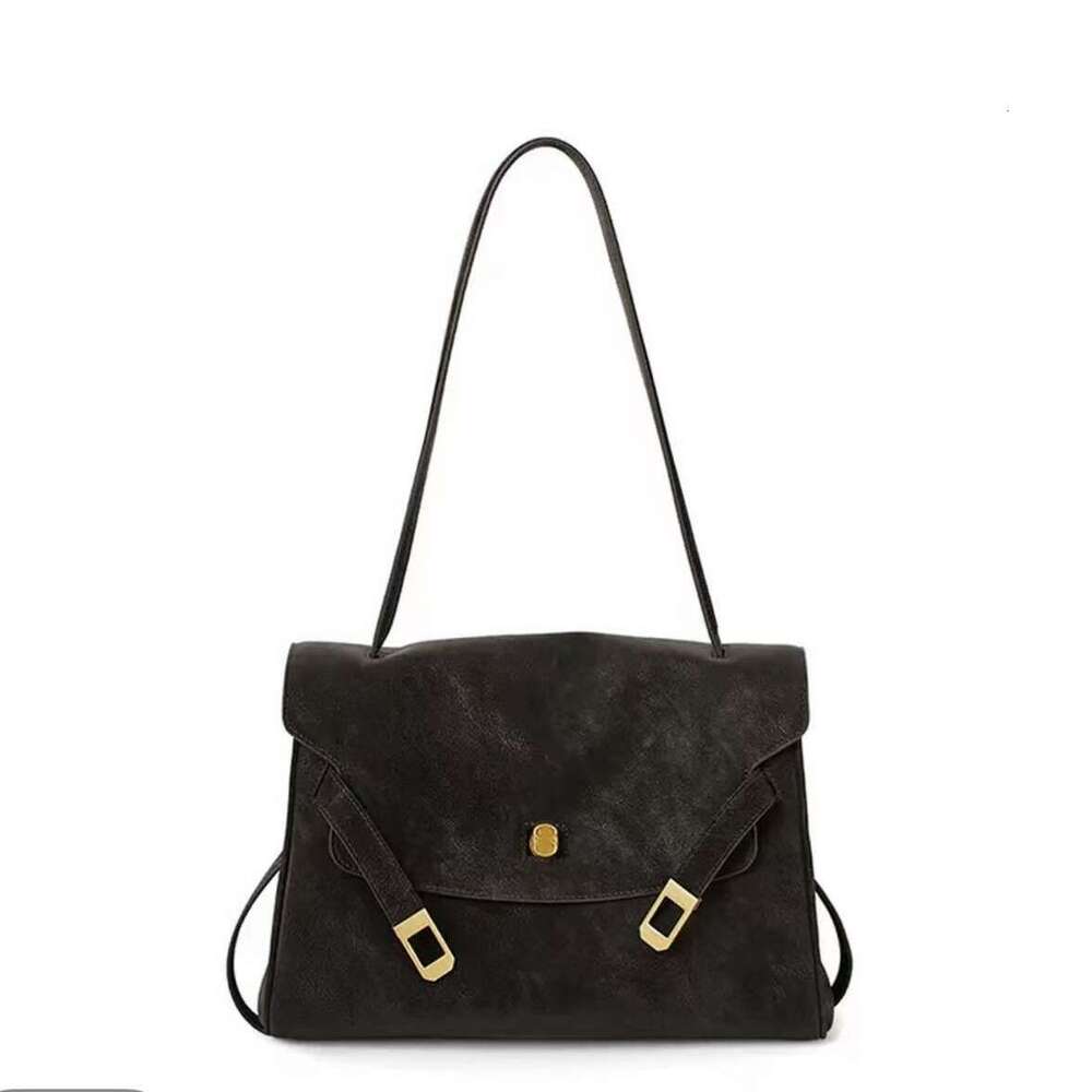 Luxury Shoulder Bags Totes Hobo Autumn Winter Commuting Retro Melad Brown For Women New Large Capacity Single Crossbody Bag With High End Feel SENYY