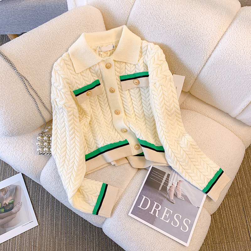 2026 New Fashion Designer Luxury Brand Knitted Suit Women's Autumn High-end Elegant Casual Fashion Wide Leg Pants Two-piece Set