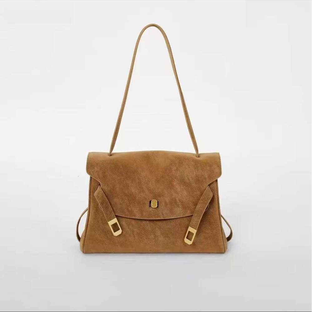 Luxury Shoulder Bags Totes Hobo Autumn Winter Commuting Retro Melad Brown For Women New Large Capacity Single Crossbody Bag With High End Feel SENYY