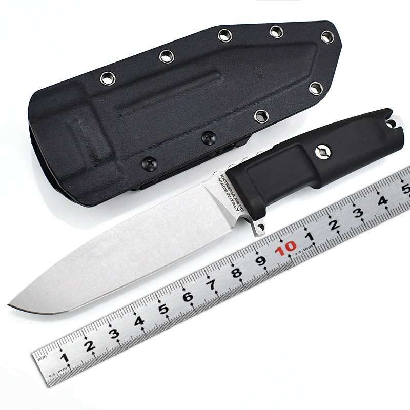 2026 new Jungle obstacle Clearance knife, Tactical straight knife, camping, mountaineering and fishing tool knife