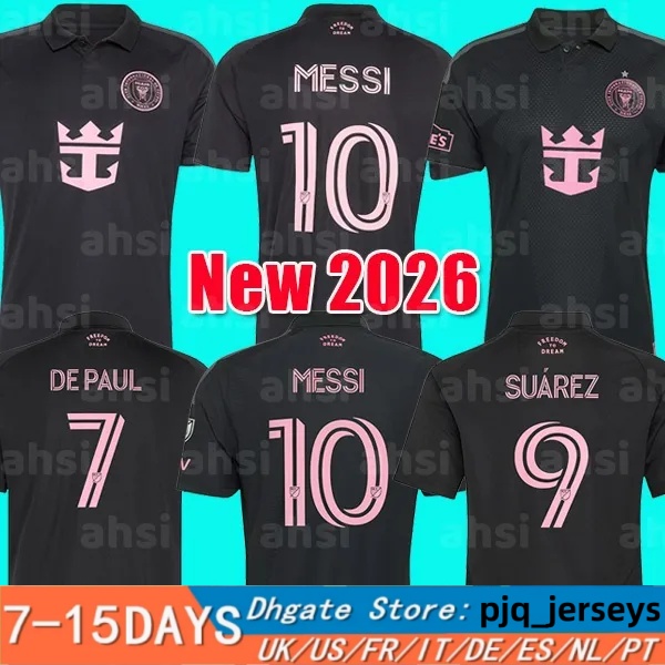 Miami Jerseys 25 26 27 Fans Player Inters SUAREZ Earth Day Pre-Match MESSIS Soccer Jerseys 3RD 2025 2026 Sergio Jordi Alba men football shirts PIZARRO Special kids kits