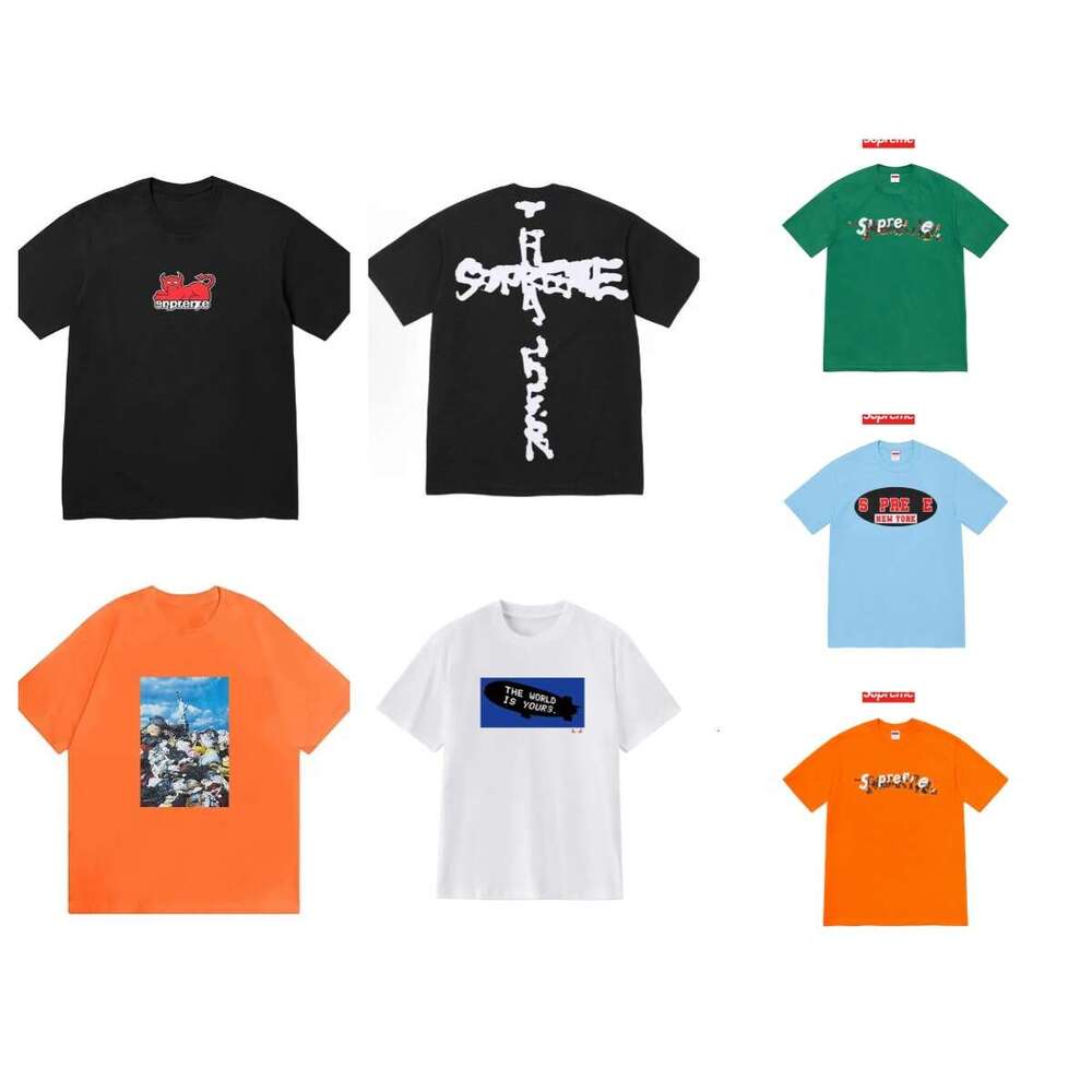 Supremely T Shirts Designer supremely mens t shirt Letter Print Men Women Shirt Version Clothing Loose Tees Tops casual short sleeve hip hop tees for summer 732