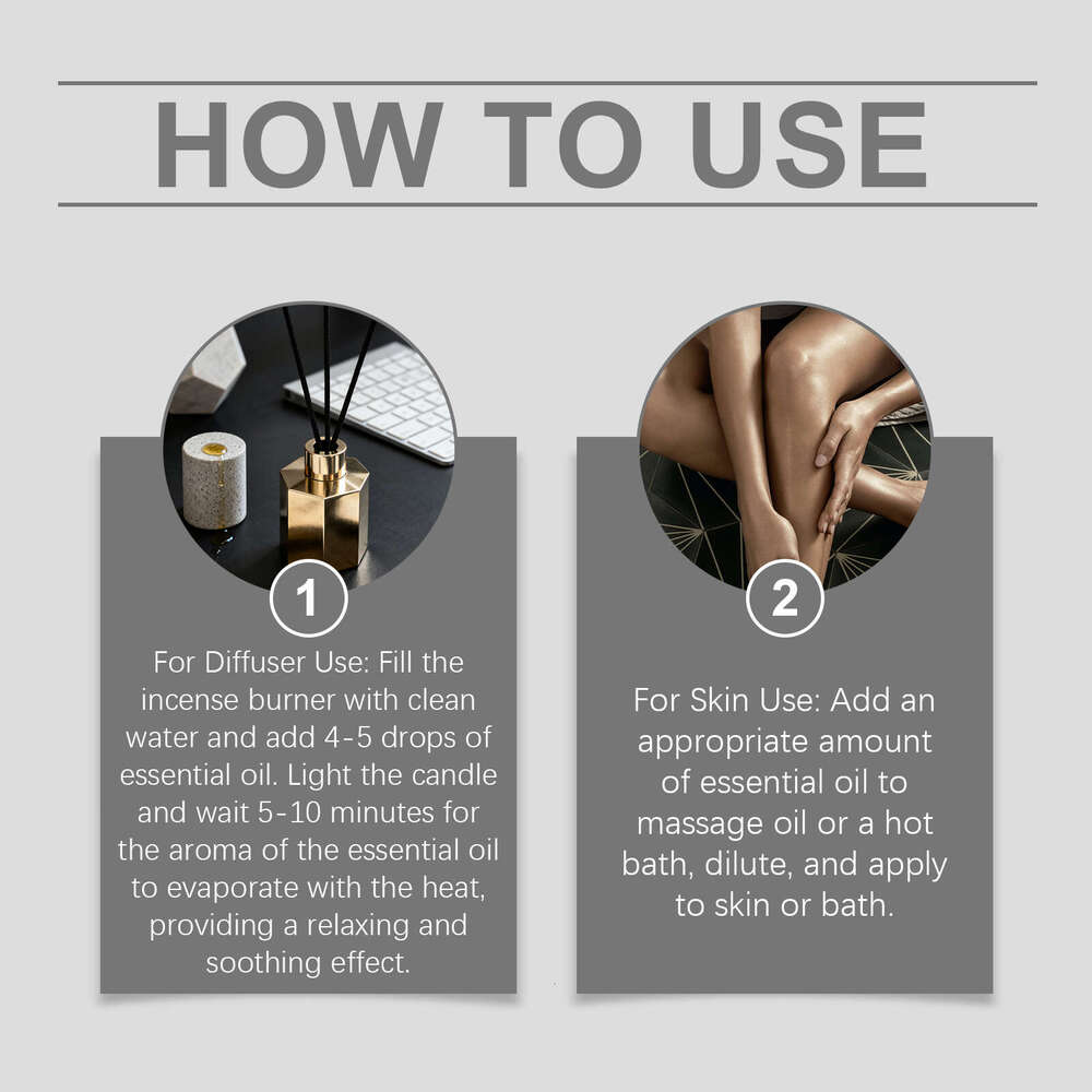 EELHOE Mint Care Atmosphere Fragrance Diffuser Aromatic Daily Bath Massage Essential Oil