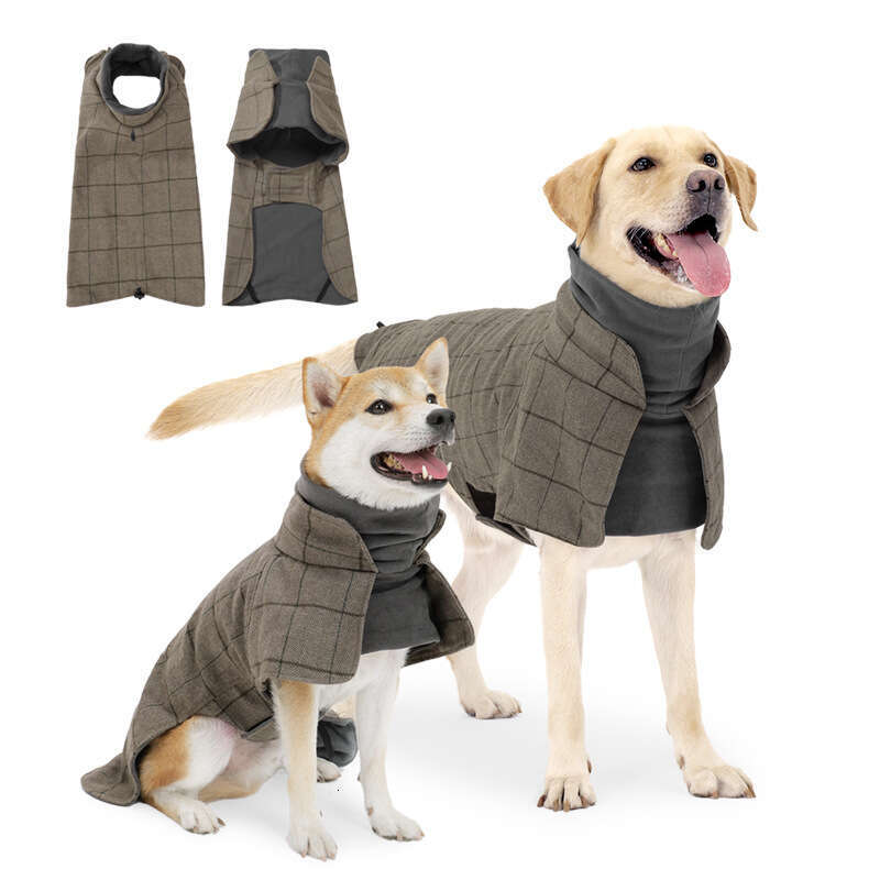 Famous brand New Amazon pet clothing for autumn winter British gentleman style coat cold proof and warm dog apparel pupakaIK
