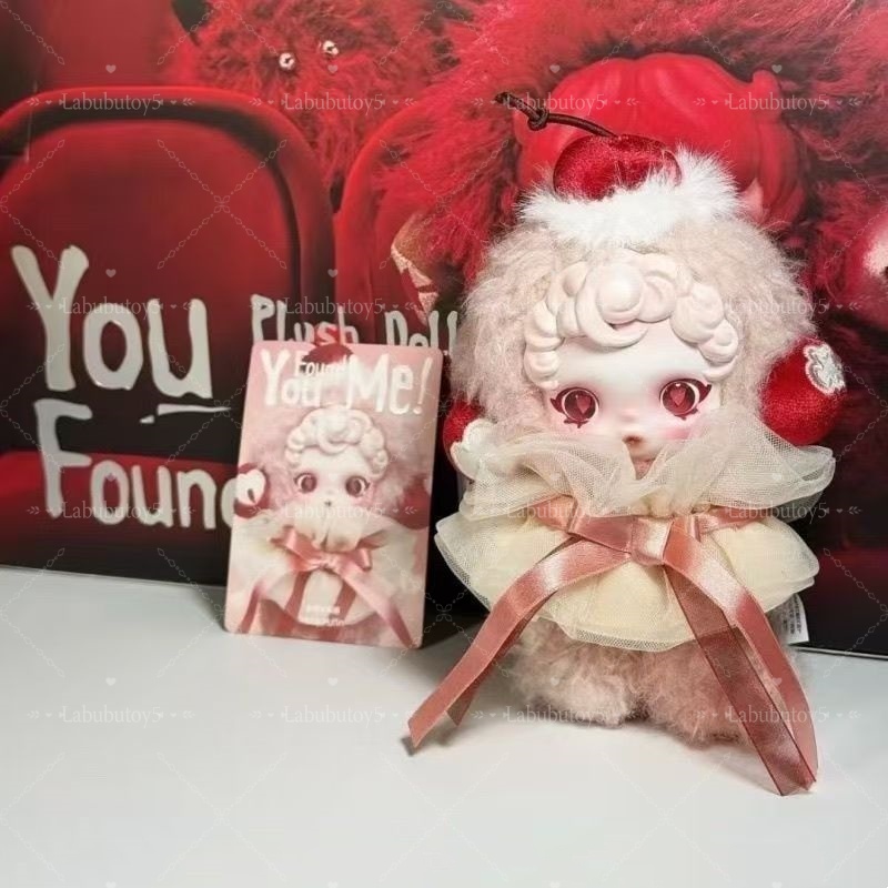 HIDDEN - SKULLPANDA You Found Me ! Series Plush Doll Pendant Secret Edition Optional Buddy Doggie 13.5cm Trendy Dolls For Labubu Fans yizhixing