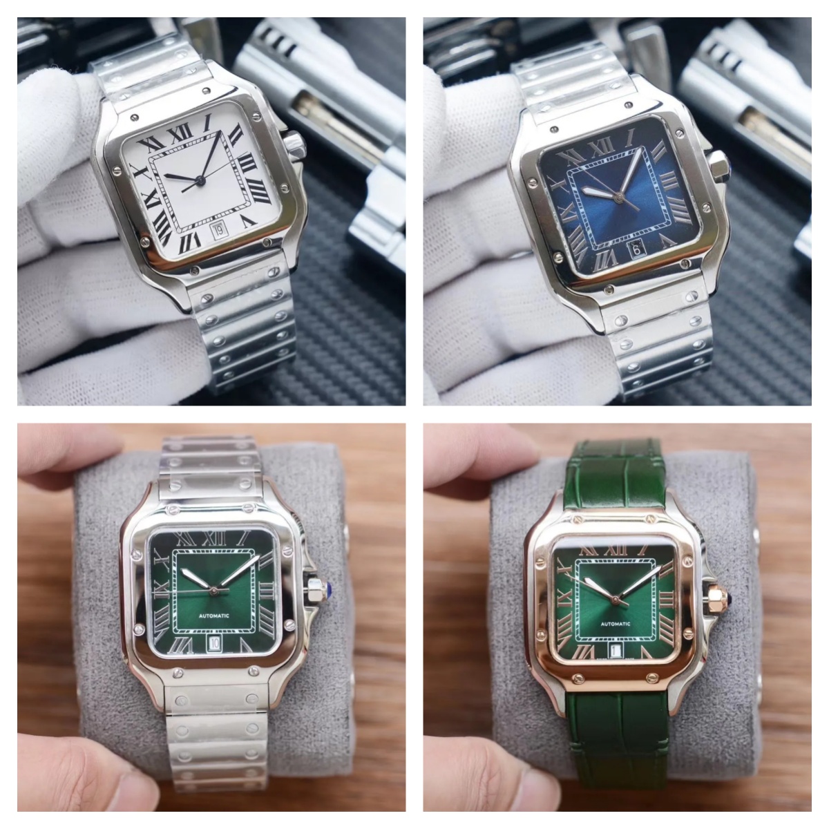 and Stainless Steel Strap 2813 Mechanical Movement Men's 39mm Women's 35mm Designer Watch Luminous Sapphire Montre de LuxeAAAAA