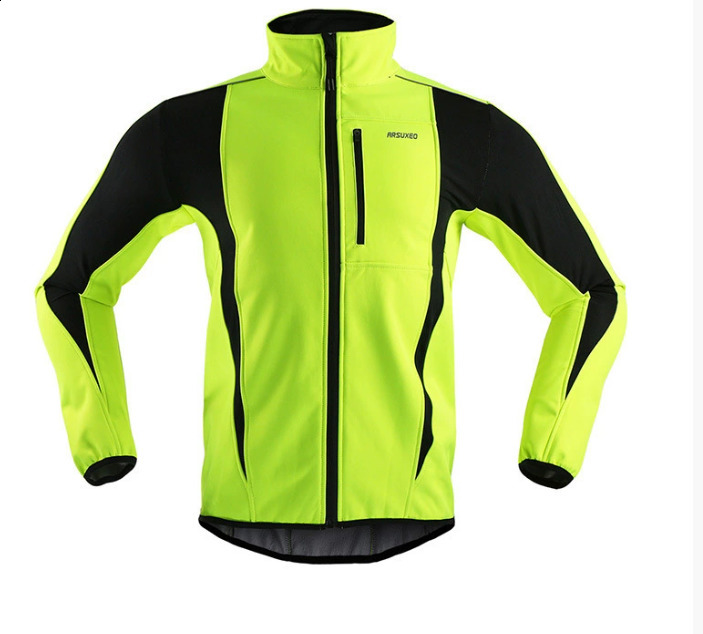 Arrival Ironride Winter Cycling Jacket For Men Women Fleece Thermal Reflective MTB Coat Bike Windproof Jacket Windbreaker 251105