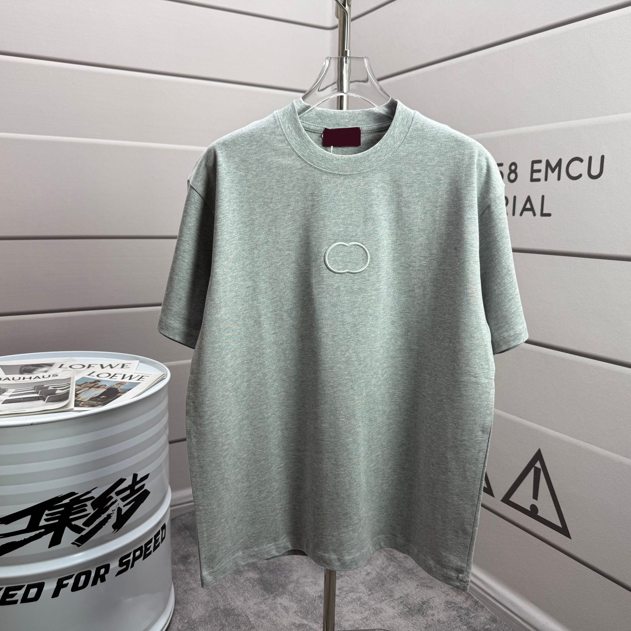 Men's Plus Tees & Polos t-shirts Round neck embroidered and printed polar style summer wear with street pure cotton 2r33