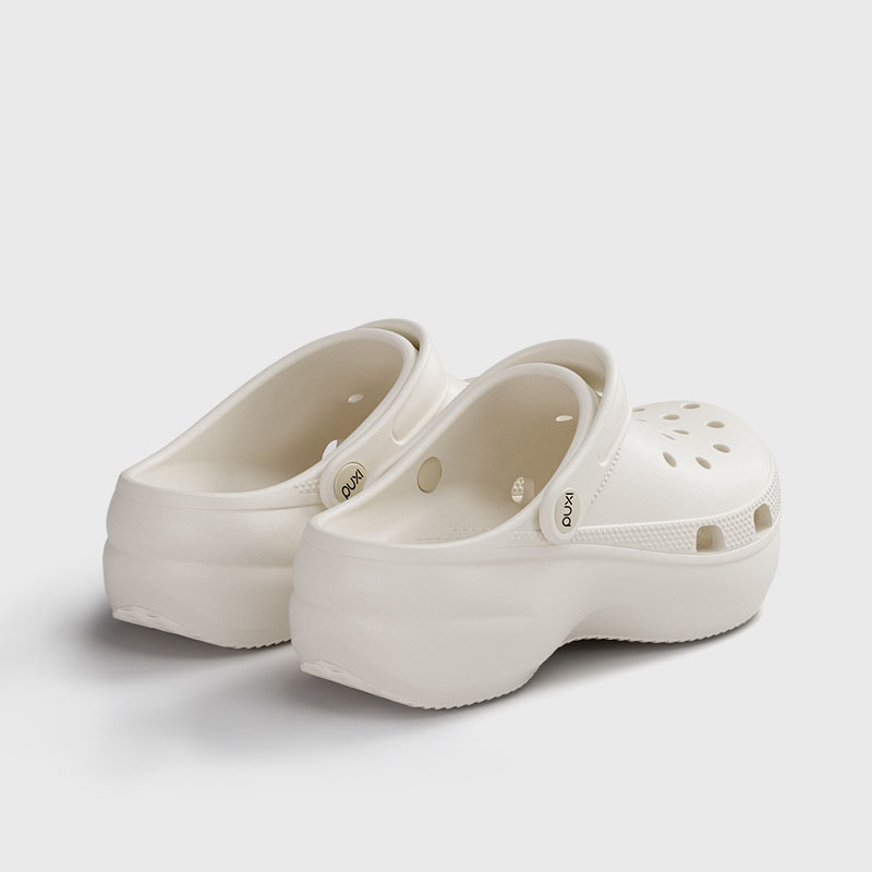 new Free shipping Slippers Fashionable and minimalist perforated shoes in solid color lightweight and easy to wear with a cool mop