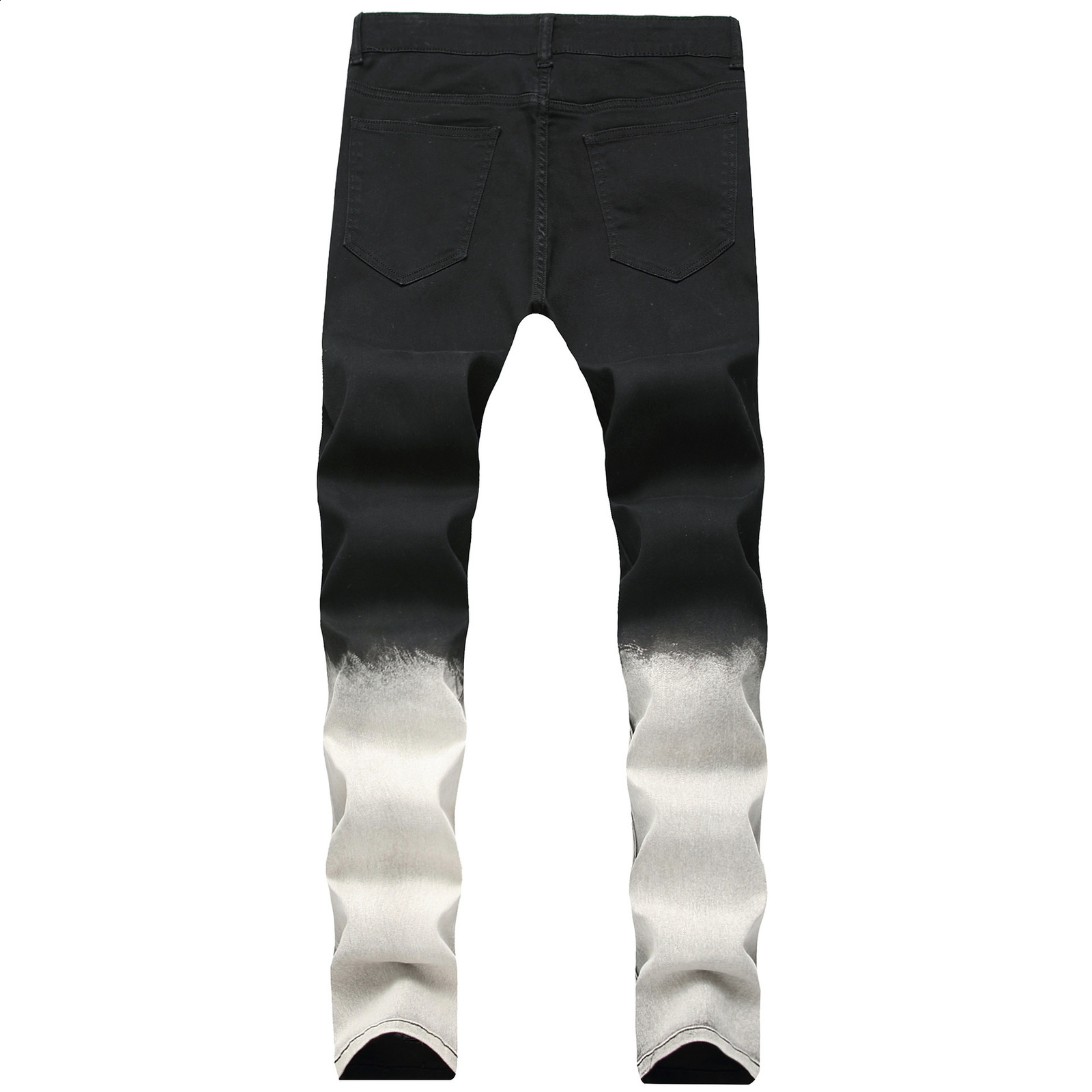 Summer Skinny Jeans Men Fashion Flower Embroidery Men Jeans Casual Slim Fit Black Hip Hop Denim Pants Men Trousers 34 201111