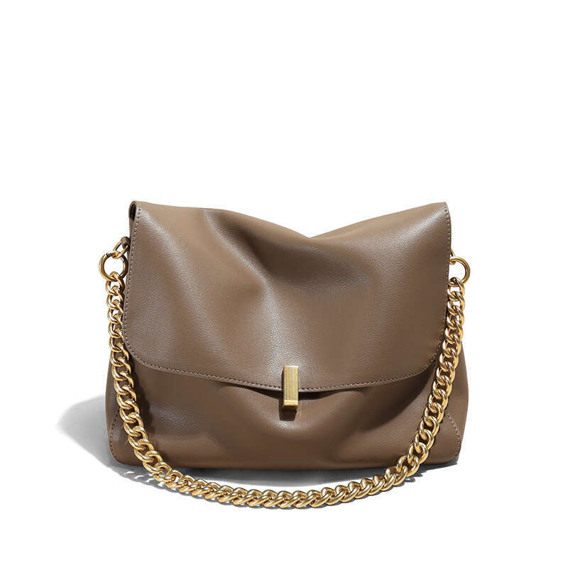 Totes Hobo Cowhide Crossbody New Niche High End Chain Large Capacity Commuter Bag For Women SENYY