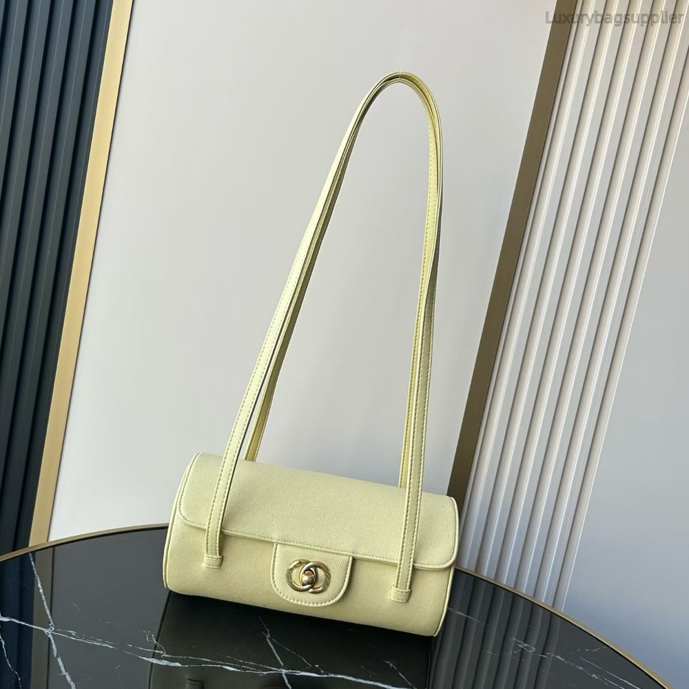 Luxury Flap bowling ball Shoulder Bag Women Classic Metal Buckle Design genuine Leather Preppy style Underarm Bag High Quality Evening Handbag 2026P NEW coco bag