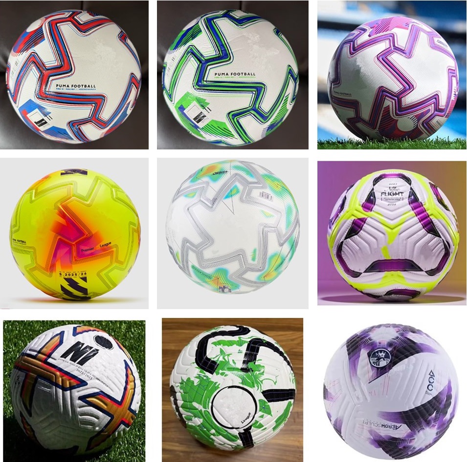 New 25 26 Soccer Ball Size 5 4 Machine-Stitched Ball PU Material Sports League Outdoor Match Football Training Ball Futbol Voetbal 2025 2026