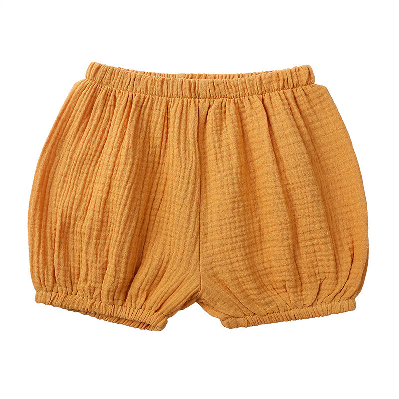 2026 Summer Childrens Clothing Korean Style Girls Cotton Gauze Homewear Set Summer Thin Long-Sleeve Casual Pajamas for Babies 230322