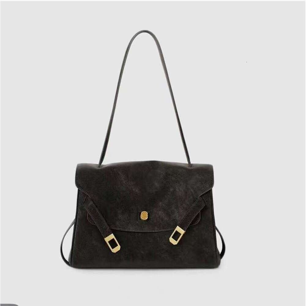 Luxury Shoulder Bags Totes Hobo Autumn Winter Commuting Retro Melad Brown For Women New Large Capacity Single Crossbody Bag With High End Feel SENYY