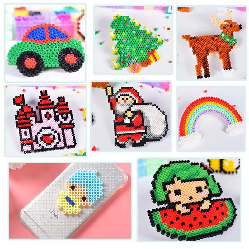 26mm 2448colors Hama beads Education Iron 3D puzzle Beads lroning perler Fuse diy toy miangas 260207 - view 6