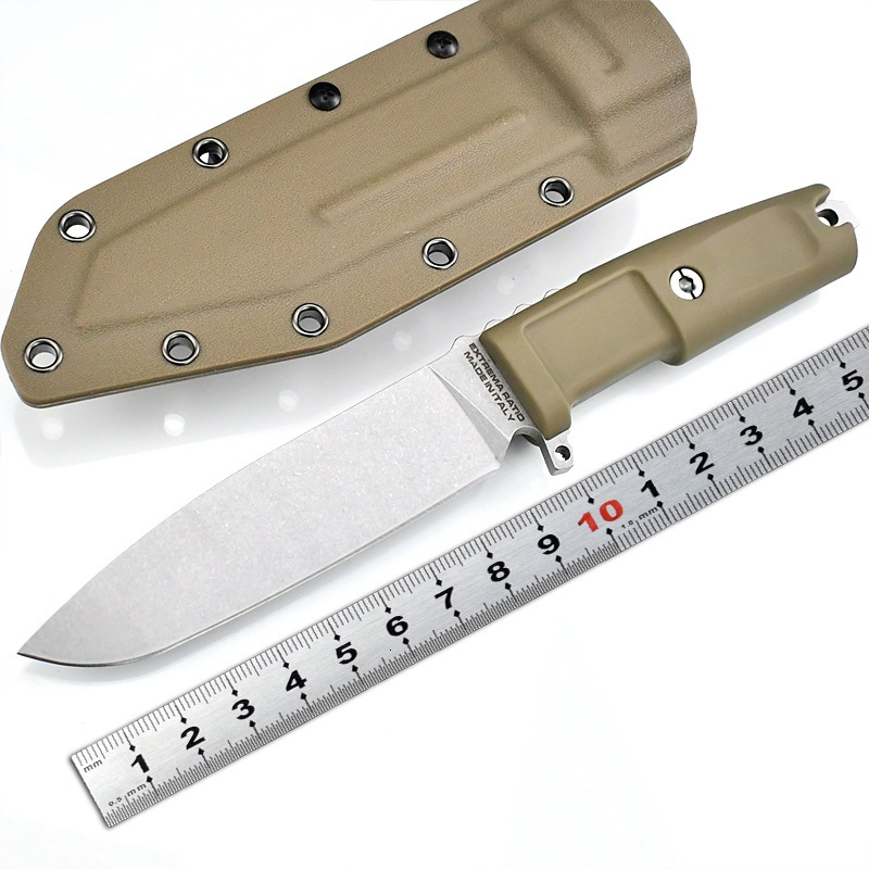2026 new Jungle obstacle Clearance knife, Tactical straight knife, camping, mountaineering and fishing tool knife