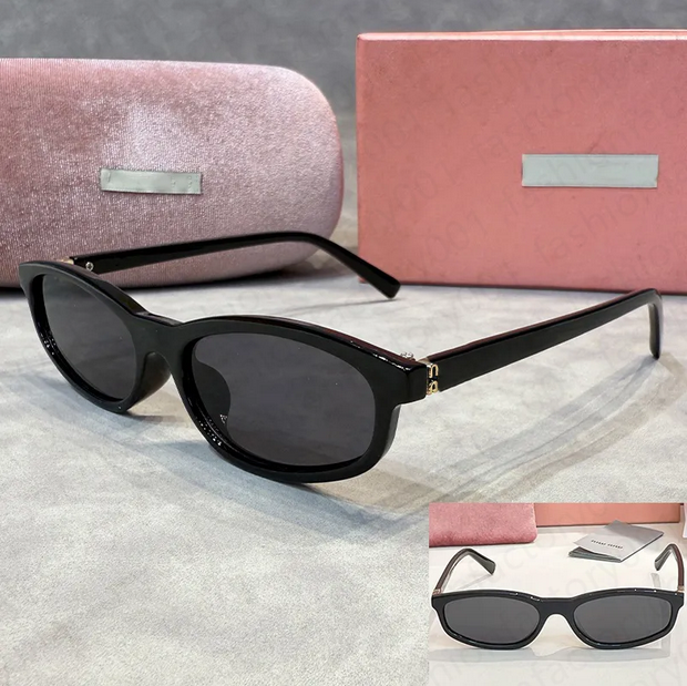 Designer sunglasses women lunxury sunglasses for women Small-frame glasses mens tortoiseshell thin glasses legs UV400 quality outdoor vacation glasses