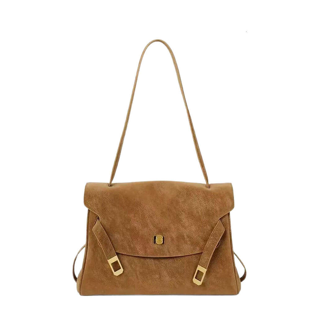 Luxury Shoulder Bags Totes Hobo Autumn Winter Commuting Retro Melad Brown For Women New Large Capacity Single Crossbody Bag With High End Feel SENYY