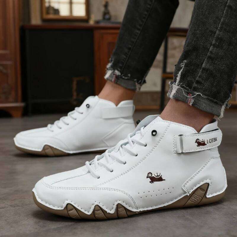 Sneakers Soft Sole Breathable Non Slip Casual Flat Shoes High-quality Luxury Brand Men's Mosinka Boots