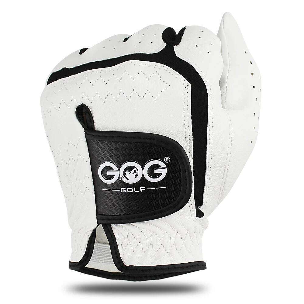 GOG Golf Genuine sheepskin leather men white Breathable glove for golfer 1 pc new dropship 26H0224