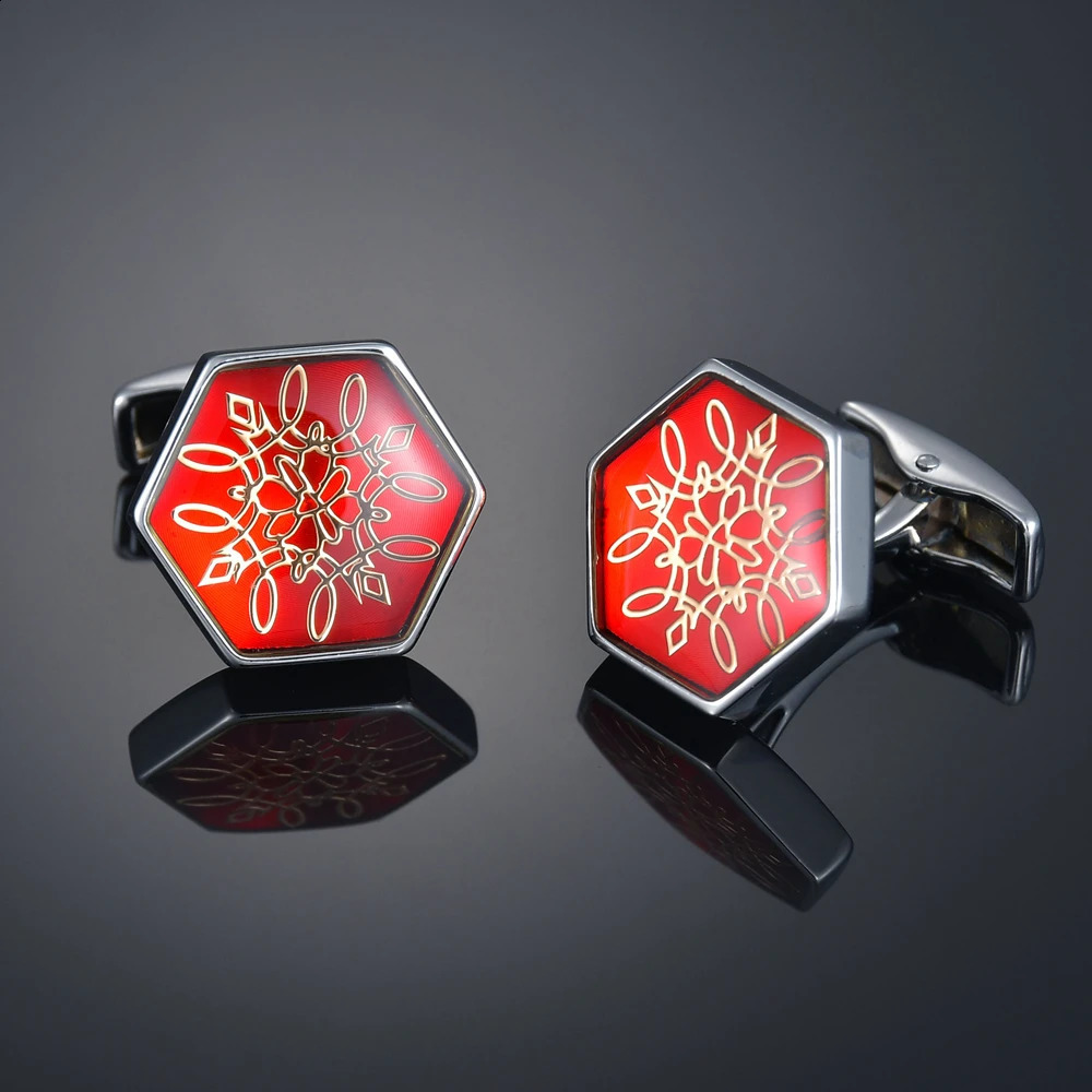 Jewelry Cufflinks for mens High-grade Gems/Square/Crown/Lattice mens shirts Cuff-links 260202