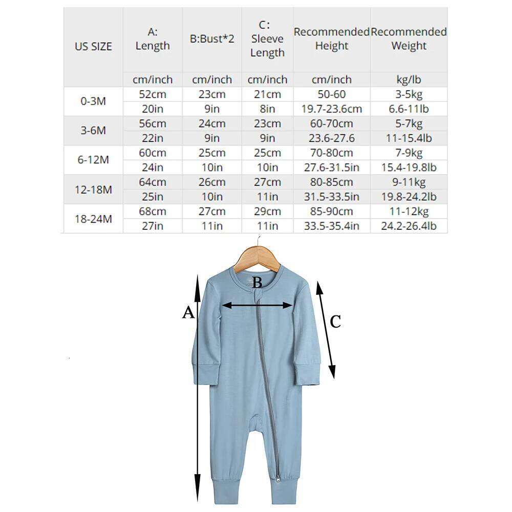 Newborn Baby Bamboo Fiber Romper Solid Breathable Long Sleeve Clothes For 0-24M Boy Girl Jumpsuit Infant Loungewear Pyjamas 26Y0224