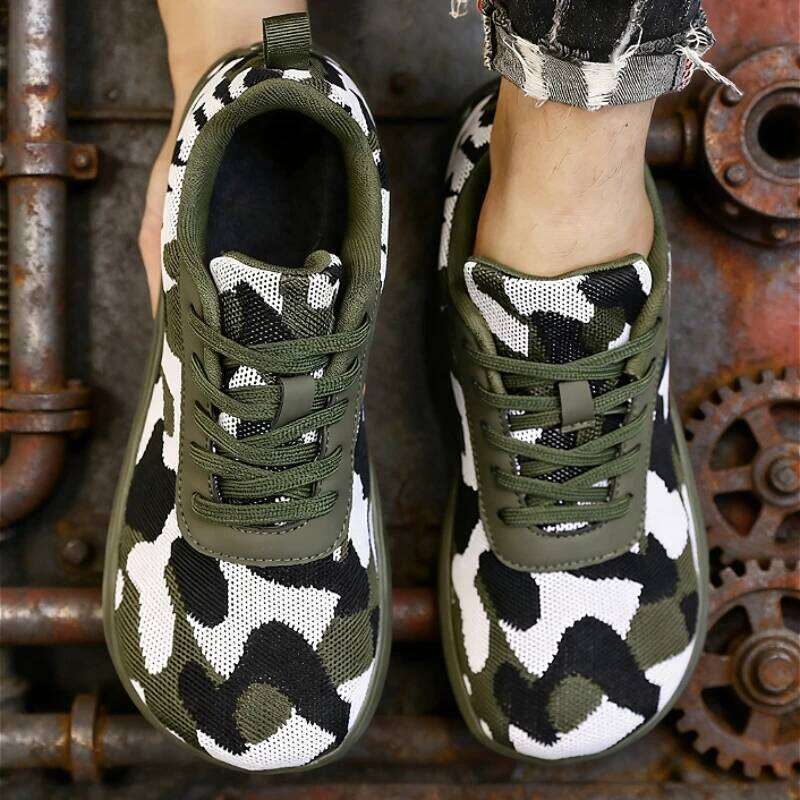 2025 Popular Camouflage Sneakers Women Breathable Mesh Casual Lightweight Comfortable Non-slip Sole Fashion Shoes Men
