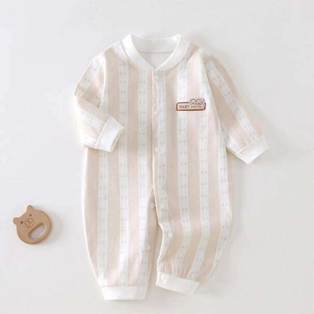 Long Sleeve Rompers For Girls Cotton Spring Autumn Baby Boy Valentines Clothes Floral Cute Pattern Infant Jumpsuit 26H0224