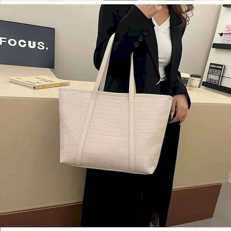 High Quality Totes For Women Large Capacity Fashion Tote Shoulder Bag Commuting Office Shopping Bags Female 2025 New In Trendy Z260224