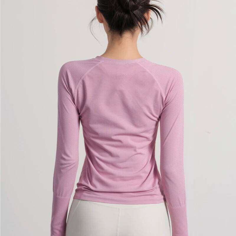 Women's Outdoor Sports Shirt Yoga Wear Fitness T-Shirt Running Workout Top Female Long Sleeves Sportswear Exercise Gym Clothing 26Y0224