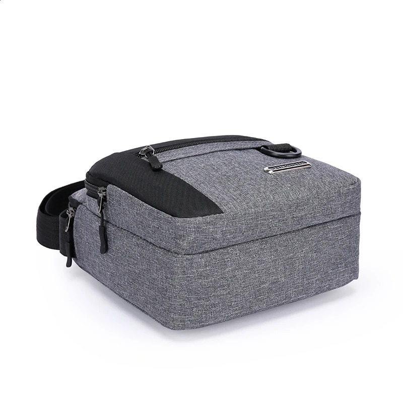 Large Capacity Mens Bag Single Shoulder Bag Waterproof And Wear-resistant Backpack Multiple Pockets For Business 260202