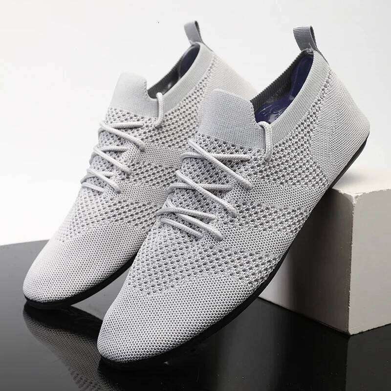 New Summer Men's Comfortable Breathable Walking Shoes For Men Soft Casual Shoe High Quality Outdoor Male Sneakers