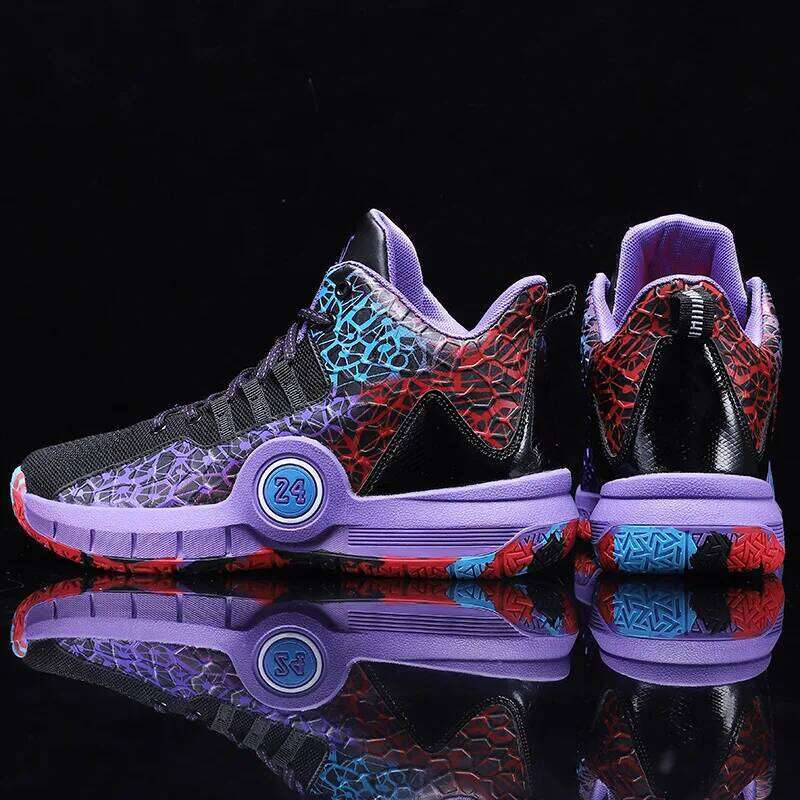 Men Professional Kids Men's Cushioning Light Basketball Sneakers Women Mesh Breathable Outdoor Sports Shoes 26W0224