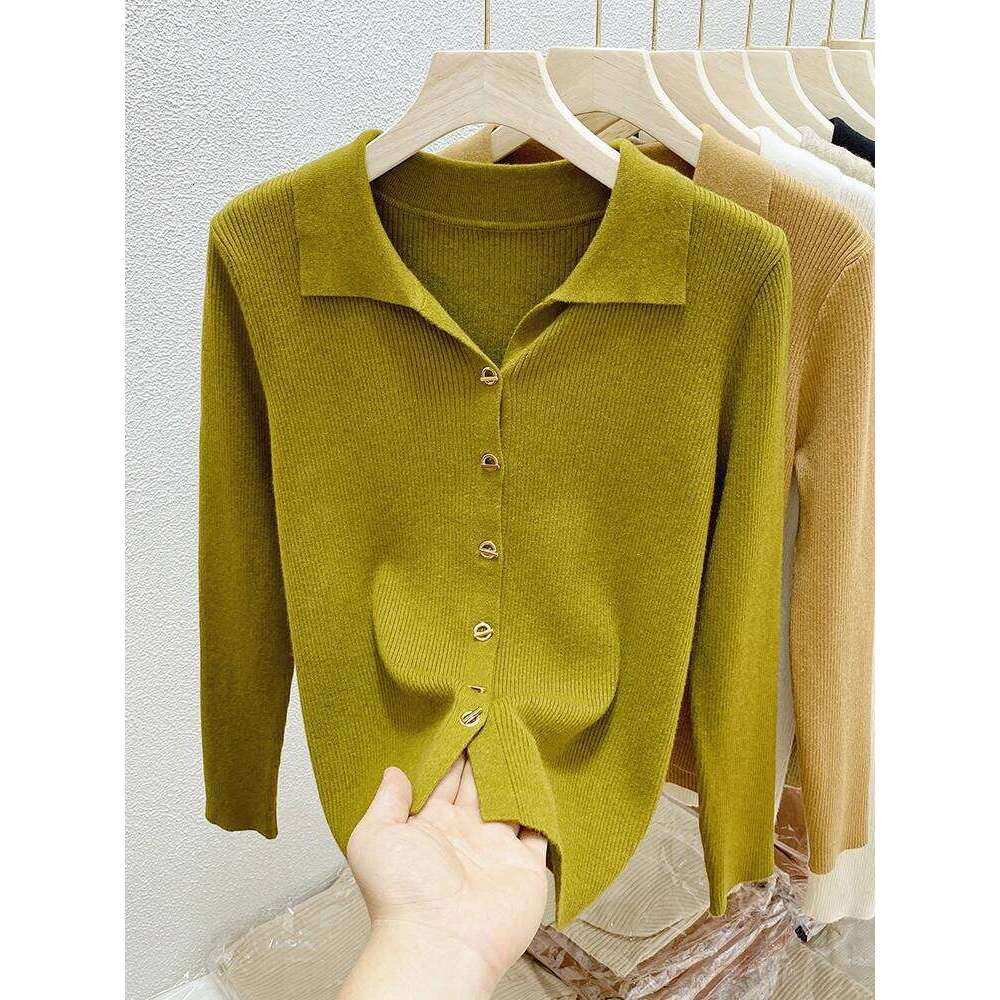 AOSSVIAO Autumn Winter Sweater Women Cardigans 2025 Single Breasted Knitted Fashion Solid Cardigan Jumpers 26L0224
