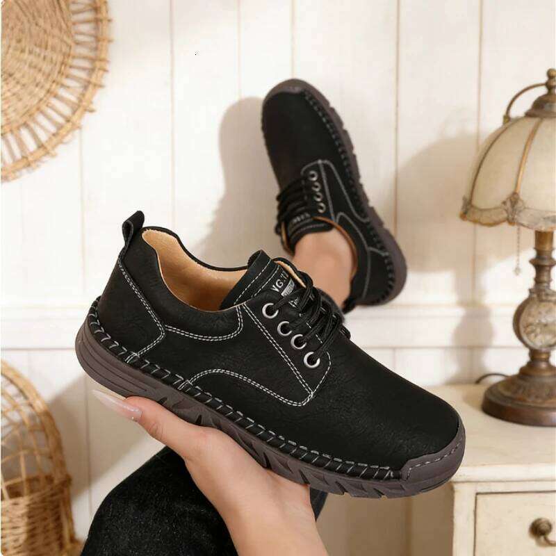 Modern Women's Casual Lightweight Cushioned Non-slip Stylish Daily Loafers Soft Sole Wear-resistant Versatile Shoes Women