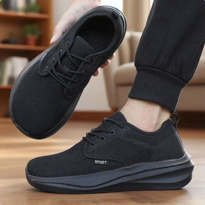 New Casual Wide Barefoot Shoe Unisex Trail Running Non-Slip Minimalist Walking Shoes Fashionable Breathable Men's Sneakers