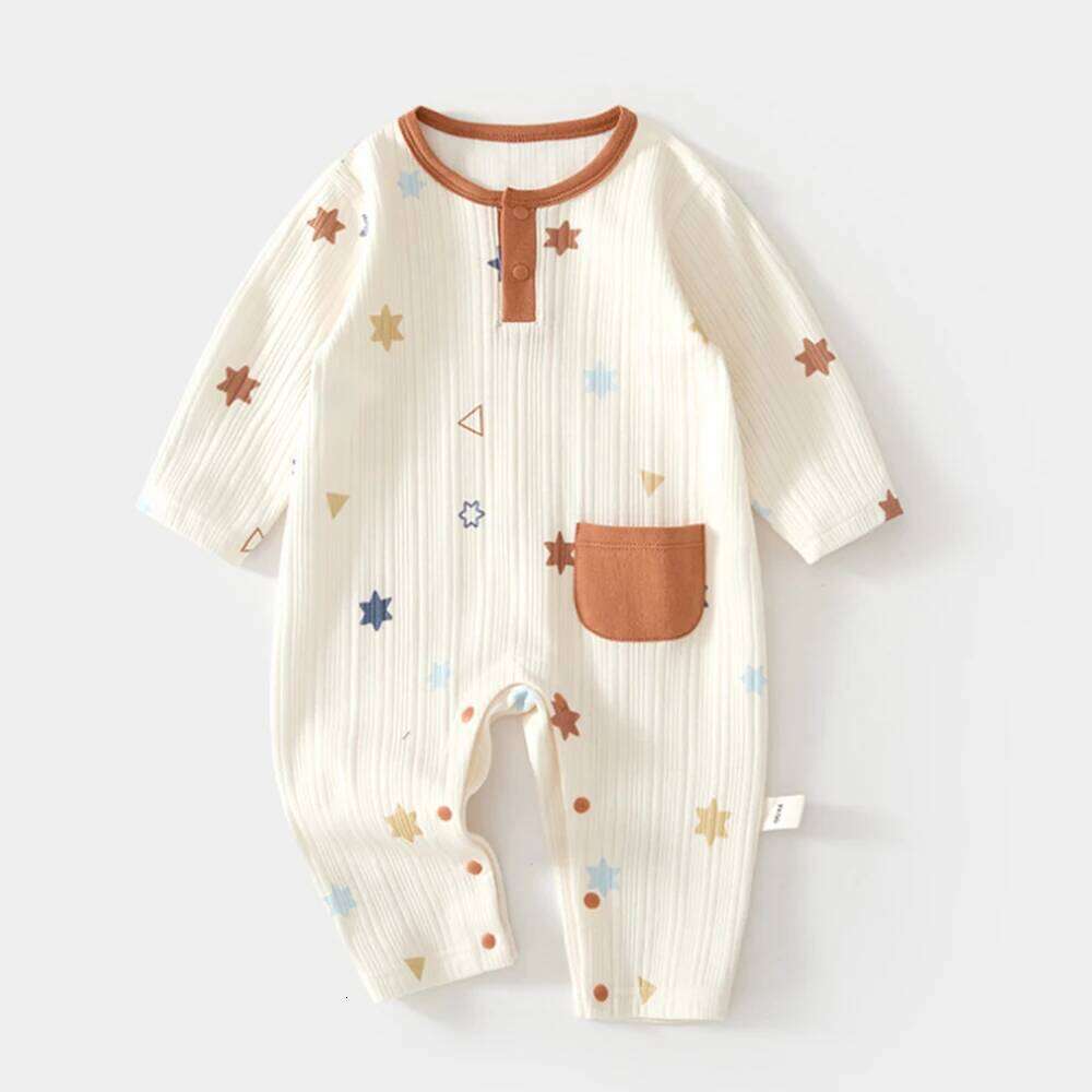 Girl Valentines Romper Long Sleeve 100% Cotton Spring Autumn New Arrival Infant Clothing Unisex Baby Boy Jumpsuit 26H0224