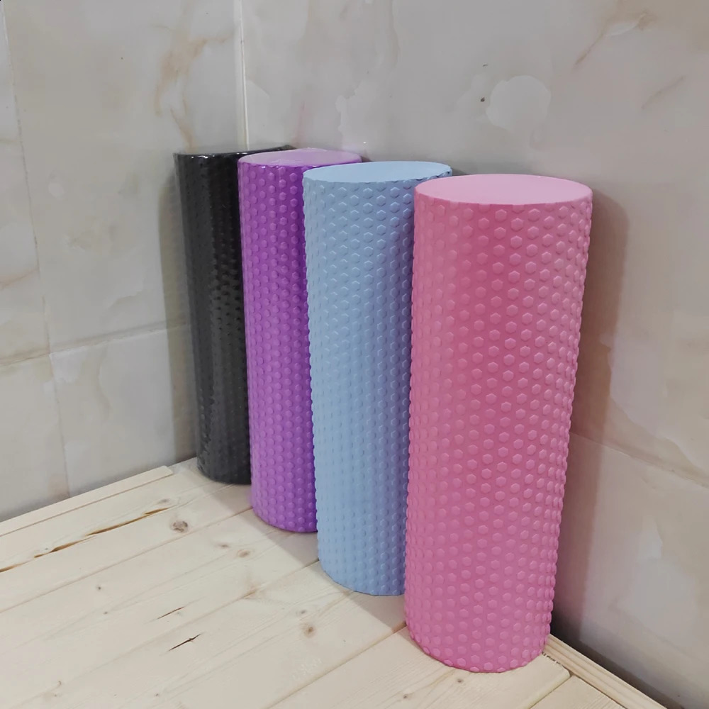 Yoga Roller Round EVA Foam Cylinder Hexagonal for Pilates Exercise Enhanced Home Workouts Diameter 95cm Length 297cm 260206