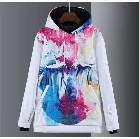 Ski Suit Men Women, Suitable Both Snowboard Ski, New Winter Pullover, Windproof Waterproof, For Outdoor Cycling, Mountaineering, And WKERSIY