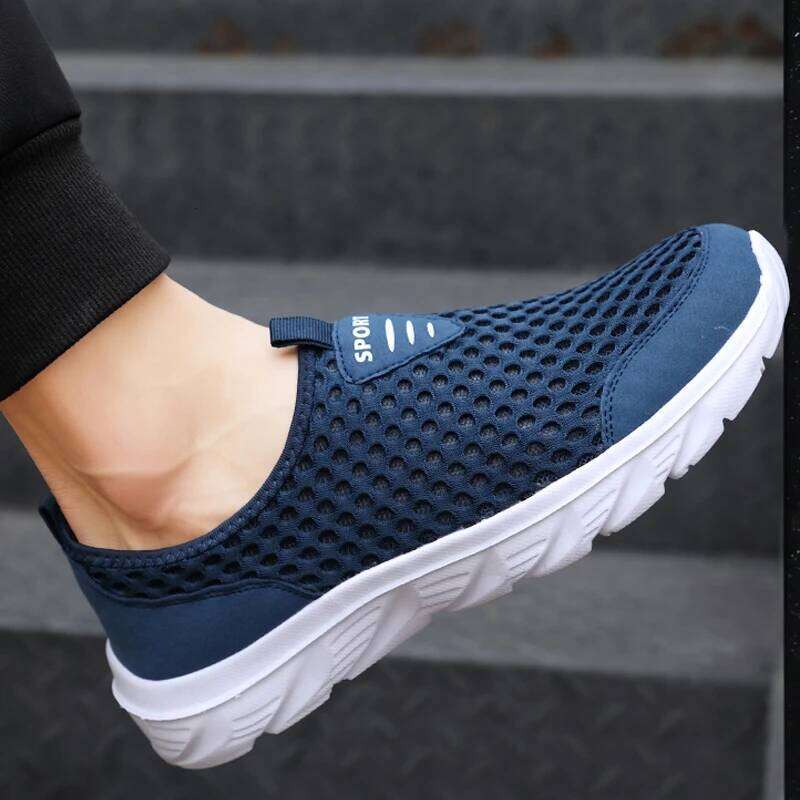 2024 Soft Sport Shoes Breathable Fashion Mesh Running Shoe Comfortable Man High Quality Outdoor Lightweight Sneakers for Men