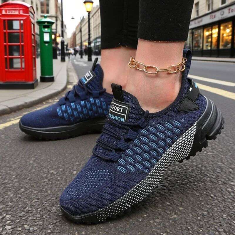 Running Breathable Trendy Anti Slip Outdoor Training 2025 Hot Selling Women's Sneakers Couple Tennis Shoes
