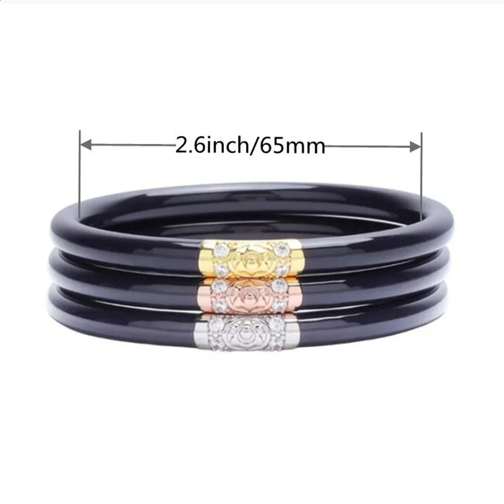 1PC Temple Tibetan Buddha Girl Bracelet Bangle Thailand Monk Mantra Buddhist Bracelet Jelly Bangle Friendship Bracelet for Women 260206