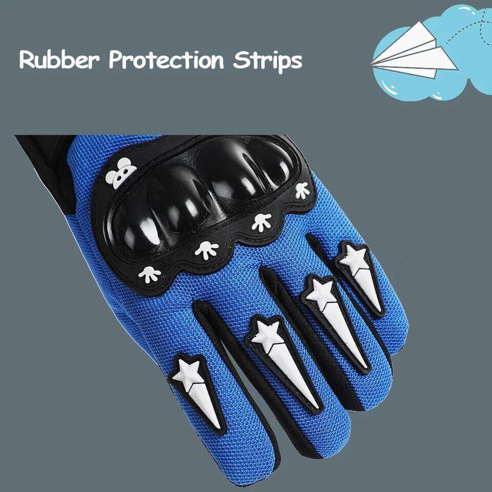 Children's Sports Cycling Hard-Shell Safety Boy Girl Non-slip Scooter Fall Protection Balance Bike Kids Gloves Ages 5-12 26H0224