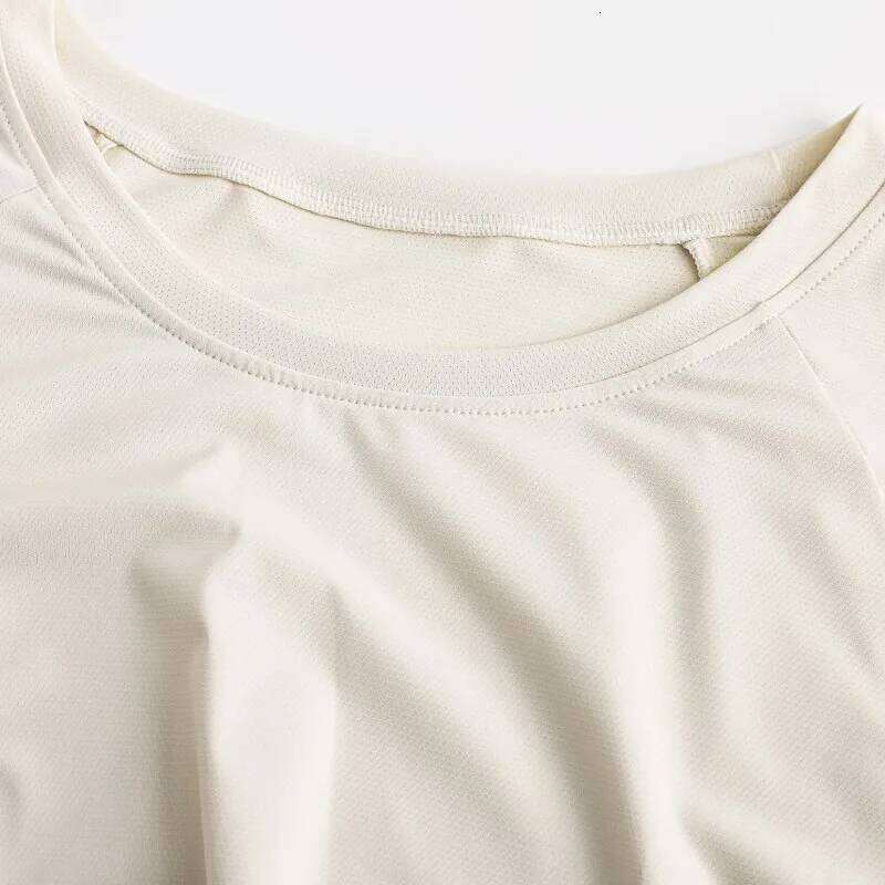 DRUR 2026 Women's Wrap Yoga Shirt With Side Split Round Neck Ruched Fitted Trendy Workout Top for Pilates Dance Gym Yogawear 26Y0224