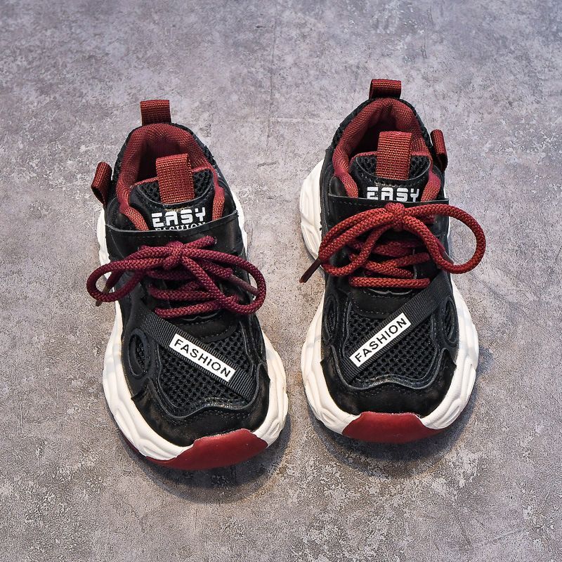 Kids Sneakers for Girls Fashion Sports Shoes for Toddlers Breathable Non-slip Cutefeet Children School Running Shoes for Boys Youth Size 21 - 36 C0643