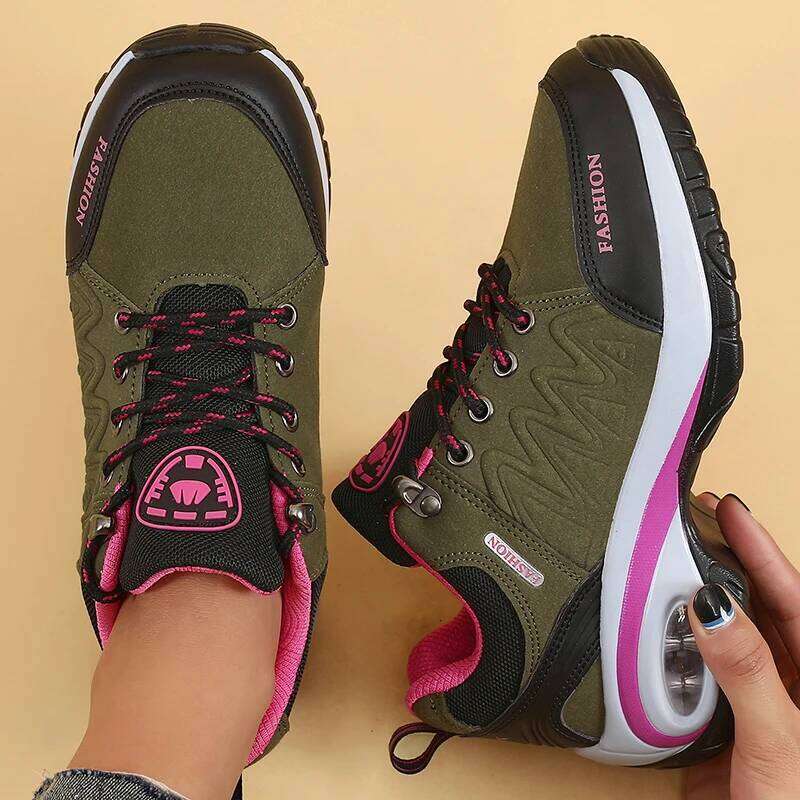 Women Casual Sneakers Platform Breathable Running Chunky Sports Hiking Walking Shoes for Woman Outdoor Short Boots